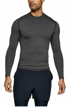 Thermal Clothing Under Armour ColdGear Compression Mock Carbon Heather XS - 8