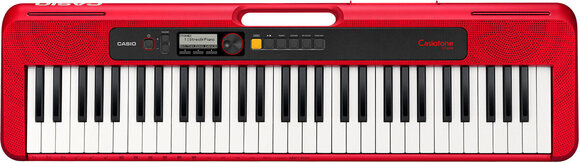 Klaviatūra bez pieskāriena reakcijas Casio CT-S200 Premium SET Klaviatūra bez pieskāriena reakcijas Red - 2