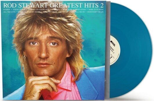 LP Rod Stewart - Greatest Hits Vol. 2 (Limited Edition) (Teal Coloured) (LP) - 2