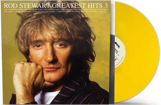 LP Rod Stewart - Greatest Hits Vol. 3 (Limited Edition) (Yellow Coloured) (LP) - 2