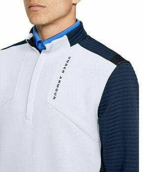 Pulover s kapuco/Pulover Under Armour Storm Daytona 1/2 Zip Moonstone Blue XS - 4