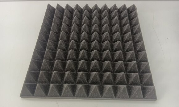 Absorbent Schaumstoffplatte Mega Acoustic PA-PMP7-DG-50x50x7 Dark Grey Absorbent Schaumstoffplatte (Beschädigt) - 2