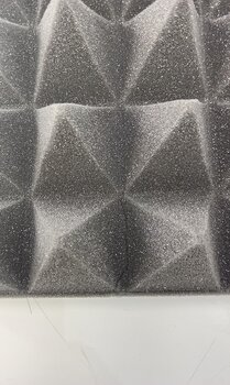 Absorbent Schaumstoffplatte Mega Acoustic PA-PMP7-DG-50x50x7 Dark Grey Absorbent Schaumstoffplatte (Beschädigt) - 3