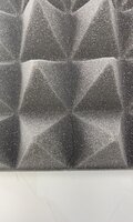 Mega Acoustic PA-PMP7-DG-50x50x7 Dark Grey Absorbent Schaumstoffplatte