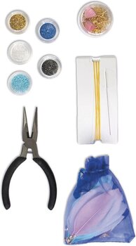 Material Sycomore Atelier de bijoux Conjunto de joyería de bricolaje - Cuentas y plumas japonesas - 3