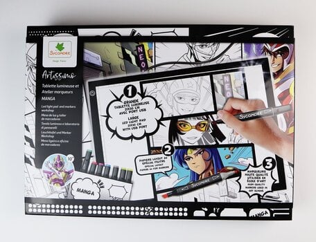 Výtvarná a kreativní sada Sycomore Výtvarní set Manga - 6