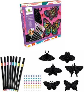 Výtvarná a kreativní sada Sycomore Výtvarní set Motýli - 4