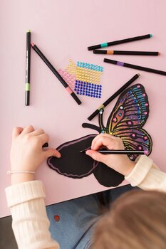 Výtvarná a kreativní sada Sycomore Výtvarní set Motýli - 6