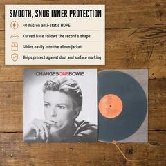 Koffer für LP-Platten Legend Vinyl LV30 Mixed Pack - Curved Base Inner & Outer LP-Cover (12" Vinyl) 50 Crystal Clear - 5