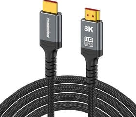 Видео кабел PremiumCord ULTRA HDMI 2.1 High Speed + Ethernet Gold Plated 8K 60p 1,5 m Видео кабел - 1