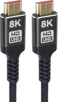 Video kabel PremiumCord ULTRA HDMI 2.1 High Speed + Ethernet Gold Plated 8K 60p 1 m Video kabel - 3