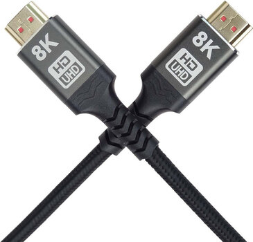 Video kabel PremiumCord ULTRA HDMI 2.1 High Speed + Ethernet Gold Plated 8K 60p 1 m Video kabel - 4