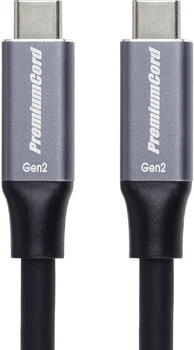 Cabo USB PremiumCord USB-C to USB-C 100W Black 5 m Cabo USB - 2
