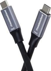 USB кабл PremiumCord USB-C to USB-C 100W Black 5 m USB кабл - 3