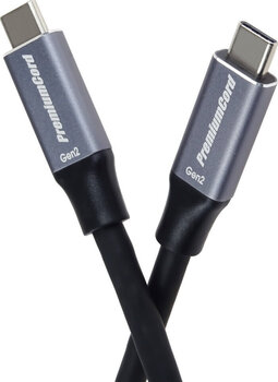 Cabo USB PremiumCord USB-C to USB-C 100W Black 5 m Cabo USB - 4