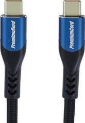 USB Cable PremiumCord USB-C to USB-C 100W Braided 2 m USB Cable - 1