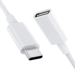 USB кабл PremiumCord USB-C Extension White 2 m USB кабл - 1