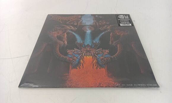 Vinyl Record Dismember - Like An Ever Flowing Stream (Reissue) (Black Marbled Transparent /Cyan Coloured) (LP) (Just unboxed) - 4