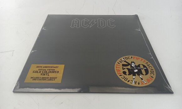 Vinylskiva AC/DC - Back In Black (Gold Metallic Coloured) (Limited Edition) (LP) (Precis uppackade) - 2
