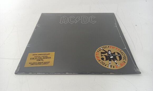 Vinylskiva AC/DC - Back In Black (Gold Metallic Coloured) (Limited Edition) (LP) (Precis uppackade) - 2