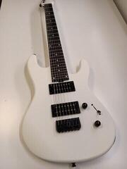 7-string Electric Guitar PSD Guitars SPS-1007 Matte White 7-string Electric Guitar (Pre-owned) - 1