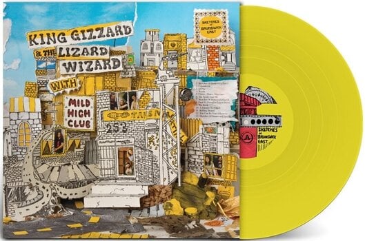 LP ploča King Gizzard And The Lizard Wizard - Sketches Of Brunswick East (Injection Molded Pet Ecosonic) (Yellow Coloured) (LP) - 2