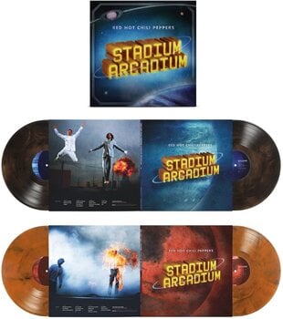 Vinyl Record Red Hot Chili Peppers - Stadium Arcadium (Indie Exclusive) (Limited Edition) (»Jupiter«: Brown Smoke & »Mars«: Orange Smoke Coloured) (4 LP) - 2