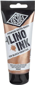 Barva na linoryt Essdee Block Printing Ink Barva na linoryt Metalický 3 x 100 ml - 2