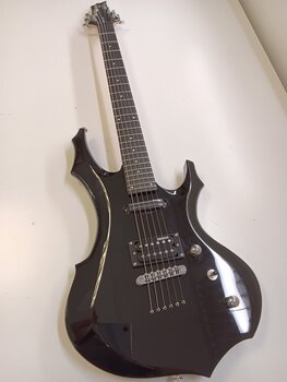 Elektrische gitaar ESP LTD F-10KIT Black Elektrische gitaar (Zo goed als nieuw) - 2