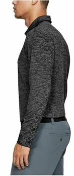 Polo trøje Under Armour UA Long Sleeve Playoff 2.0 Sort S - 6