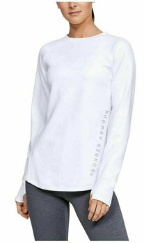 Hoodie/Sweater Under Armour UA ColdGear Armour White M - 4