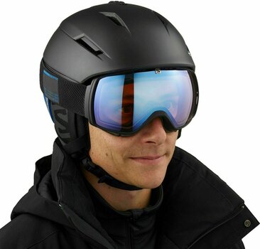 Ski Helmet Salomon Pioneer C.Air Black/Race Blue L (59-62 cm) Ski Helmet - 2