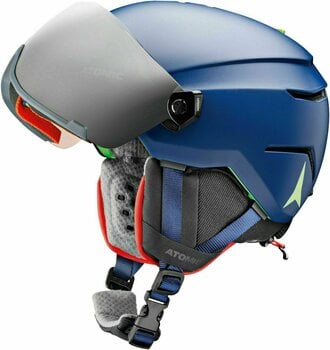 Ski Helmet Atomic Savor Visor Junior Blue S (51-55 cm) Ski Helmet - 2