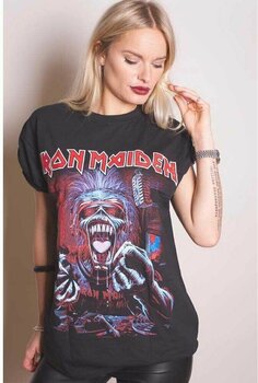 T-shirt Iron Maiden T-shirt A Real Dead One Black L - 2