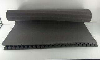 Pannello in schiuma assorbente Mega Acoustic PA-PMP5 115x195x5 Dark Gray Pannello in schiuma assorbente (Danneggiato) - 1