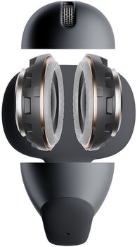 Bežične In-ear slušalice Shokz OpenDots Air Black Bežične In-ear slušalice - 3
