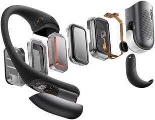 Drahtlose Ohrbügel-Kopfhörer Shokz OpenFit PRO Black Drahtlose Ohrbügel-Kopfhörer - 2
