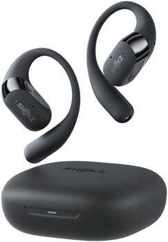 Drahtlose Ohrbügel-Kopfhörer Shokz OpenFit 2+ Black Drahtlose Ohrbügel-Kopfhörer - 2
