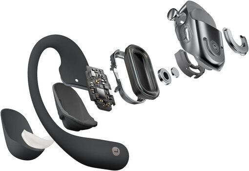 Drahtlose Ohrbügel-Kopfhörer Shokz OpenFit 2 Black Drahtlose Ohrbügel-Kopfhörer - 3