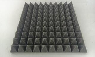 Apsorpcijska ploča od pene Mega Acoustic PA-PMP7-DG-50x50x7 Dark Grey Apsorpcijska ploča od pene (Oštećeno) - 1