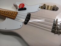 Fender Squier Classic Vibe 50s Precision Bass MN White Blonde Baixo de 4 cordas
