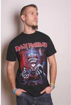 Skjorte Iron Maiden Skjorte A Real Dead One Unisex Black XL - 3