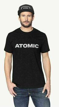 T-shirt/casaco com capuz para esqui Atomic Alps T-Shirt Black L T-Shirt - 3