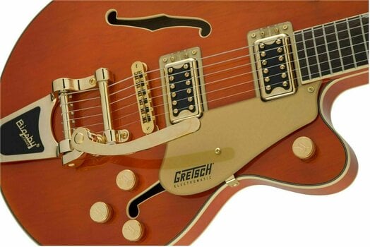Semi-akoestische gitaar Gretsch G5655TG Electromatic CB JR IL Orange Stain - 5