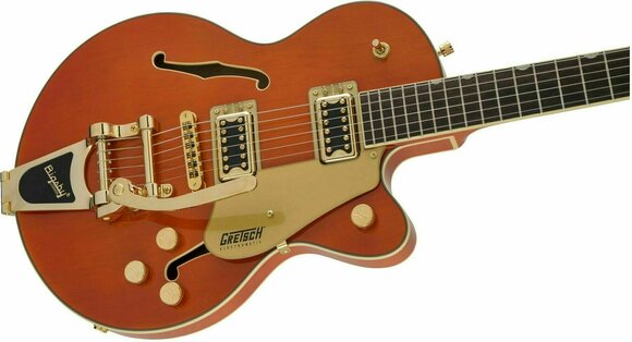 Halbresonanz-Gitarre Gretsch G5655TG Electromatic CB JR IL Orange Stain - 6