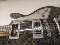Duesenberg Starplayer TV Midnight Flake Semi-Acoustic Guitar