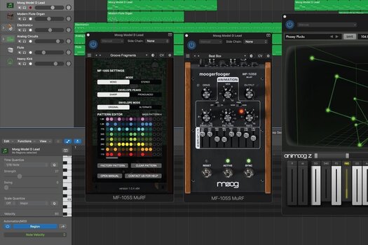 FX protsessori tarkvara pistikprogramm MOOG MoogerFooger MF-105S MuRF (Digitaalne toode) - 3