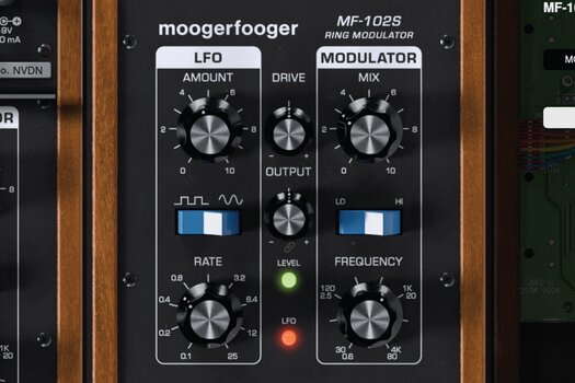 Studiový softwarový Plug-In efekt MOOG MoogerFooger MF-102S Ring Modulator (Digitální produkt) - 2