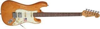 Electric guitar SX SEF1 HSS Natural Electric guitar - 4