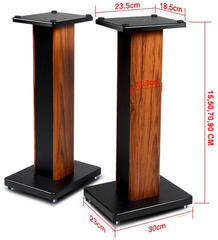 Stalak za studio monitore Revoltage SS041-15 Ebony Stalak za studio monitore - 3
